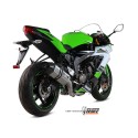 Mivv Full system 4x2x1 Speed edge St. Steel con tapa carbono Kawasaki ZX-6 R 636 2013-16