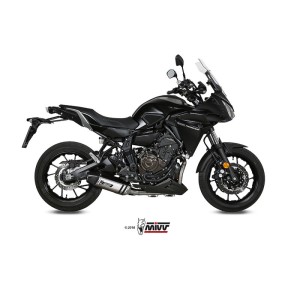 Mivv Full system 2x1 Speed edge St. Steel con tapa carbono Yamaha Tracer 700 / GT / Tracer 7 16-24