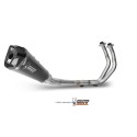 Mivv Full system 2x1 Delta Race Black Yamaha MT-07 / FZ-07 2014-24