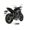 Mivv Full system 2x1 Delta Race St. Steel Yamaha MT-07 / FZ-07 2014-20