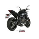 Mivv Full system 2x1 Delta Race black Yamaha MT-07 / FZ-07 2014-20