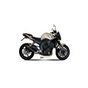 Mivv Slip-On Suono black con tapa carbono Yamaha FZ1 / FZ1 Fazer 2006-16