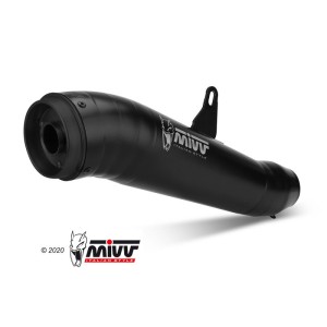 Mivv Full system 3x1 Ghibli black Yamaha XSR 900 2016-22