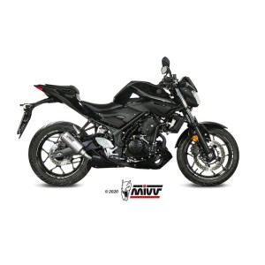 Mivv Slip-On Mk3 St. Steel Yamaha MT-03 2016-25