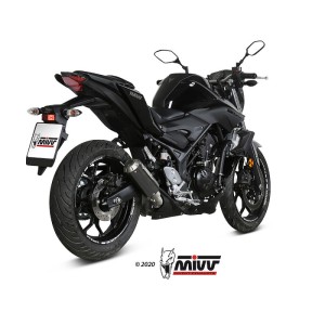 Mivv Slip-On Mk3 carbono Yamaha MT-03 2016-25