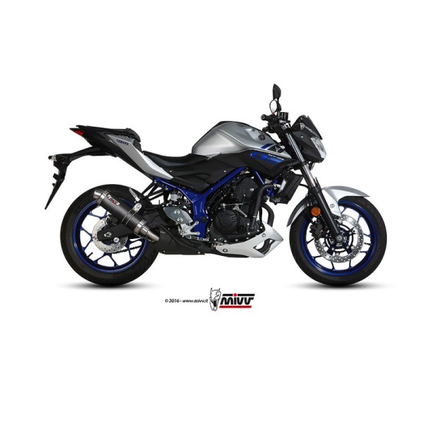 Mivv Slip-On GP carbon Yamaha MT-03 2016-25