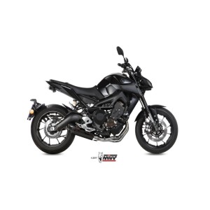 Mivv Full system 3x1 Suono black con tapa carbono Yamaha MT-09 / FZ-09 2013-20