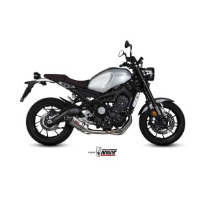 Mivv Full system 3x1 Oval titan con tapa carbono Yamaha XSR 900 2016-22