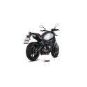 Mivv Full system 3x1 Oval carbono con tapa carbono Yamaha XSR 900 2016-22