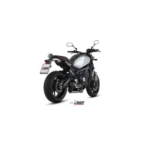 Mivv Full system 3x1 Oval carbono con tapa carbono Yamaha XSR 900 2016-22