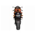 Mivv Slip-On Suono St. Steel con tapa carbono Kawasaki ZX-6 R 2007-08