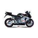Mivv Slip-On Suono black con tapa carbono Honda CBR 600 RR 2005-06