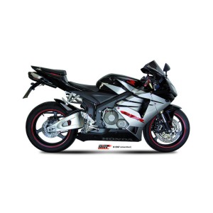 Mivv Slip-On Suono black con tapa carbono Honda CBR 600 RR 2005-06