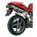 Mivv 2 Slip-On Oval titan Ducati 748 1994-03 / 916 1994-98 / 996 1994-01 / 998 1994-01