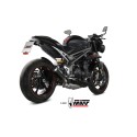 Mivv Slip-On Mk3 carbono Triumph Speed Triple R / S / RS 2018-20