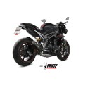 Mivv Slip-On X-M5 black Triumph Speed Triple R / S / RS 2018-20