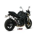 Mivv Slip-On GP black Triumph Speed Triple 2005-06