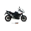Mivv Slip-On Suono black con tapa carbono Triumph Tiger 1050 Sport 2013-16