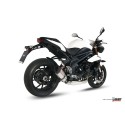 Mivv Slip-On Suono St. Steel con tapa carbono Triumph Speed Triple 2011-15