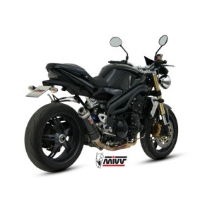 Mivv Slip-On GP carbon Triumph Speed Triple 2005-06