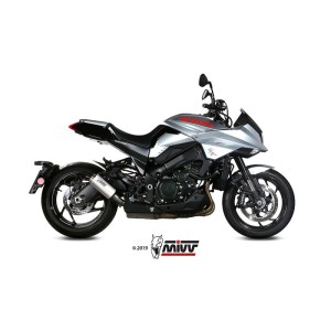 Mivv Slip-On Mk3 St. Steel Suzuki GSX-S 1000 Katana 2019-25