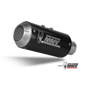 Mivv Full system 1x1 MK3 carbono Suzuki GSX-R 125  / GSX-S 125 2017-20