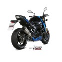 Mivv Slip-On Suono St. Steel con tapa carbono Suzuki GSX-S 750 2017-20