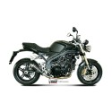 Mivv Slip-On GP carbon Triumph Speed Triple 2007-10