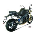 Mivv Slip-On GP carbon Triumph Speed Triple 2007-10