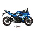 Mivv Slip-On Delta Race black Suzuki GSX 250 R 2017-20