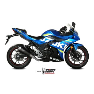 Mivv Slip-On Delta Race black Suzuki GSX 250 R 2017-20
