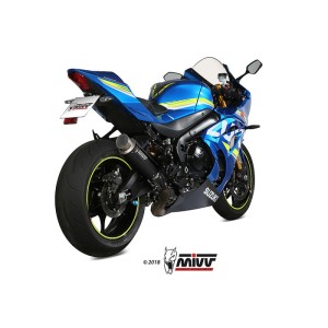 Mivv Slip-On GP Pro black Suzuki GSX-R 1000 2017-20