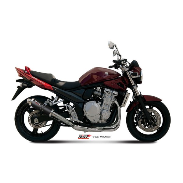 Mivv Slip-On GP carbon Suzuki GSF 650 Bandit 2007-15 / GSX 650 F 2008-15