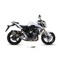 Mivv Slip-On Suono St. Steel con tapa carbono Suzuki GSR 750 2011-16