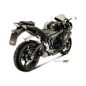 Mivv Slip-On Suono St. Steel con tapa carbono Suzuki GSX-R 600 / GSX-R 750 2006-07