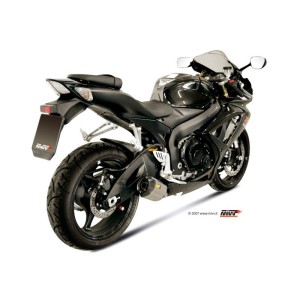 Mivv Slip-On Suono St. Steel con tapa carbono Suzuki GSX-R 600 / GSX-R 750 2006-07