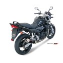 Mivv Slip-On GP black Suzuki GSF 650 Bandit 2005-06