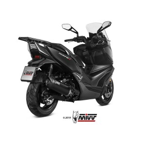 Mivv Slip-On Mover black Kymco Xciting 400i S 2019-20