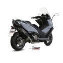 Mivv Full system 2x1 Speed edge black Kymco AK550 2017-20