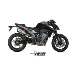 Mivv Slip-On Delta Race St. Steel KTM 790 Duke 2018-20 / 890 Duke 2020-25