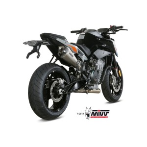 Mivv Slip-On Delta Race St. Steel KTM 790 Duke 2018-20 / 890 Duke 2020-25