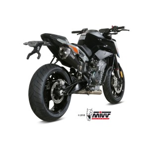 Mivv Slip-On Delta Race Black KTM 790 Duke 2018-20 / 890 Duke 2020-25