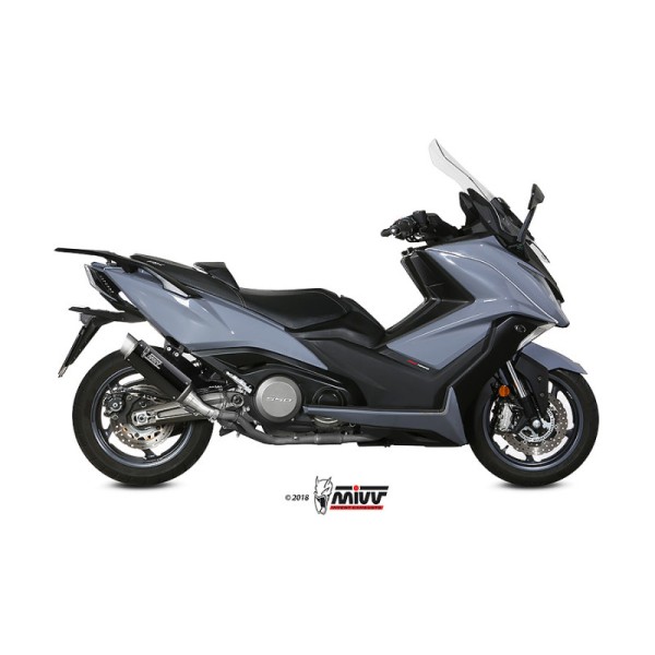 Mivv Slip-On GP Pro carbono Kymco AK550 2017-20