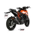 Mivv Slip-On Suono black con tapa carbono KTM 125/390 Duke / RC 125/390 2017-20