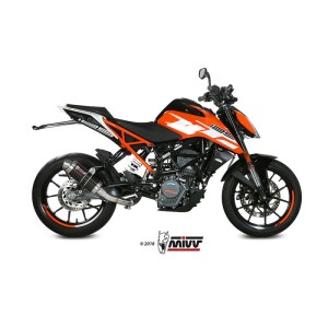 Mivv Tubo no kat (compatible con Silencioso Mivv y Original) KTM 125/390 Duke / RC 125/390 2017-20