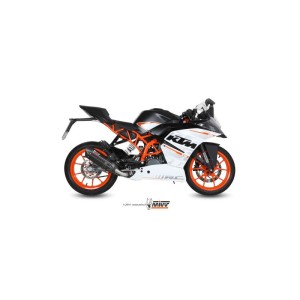 Mivv Full system 1x1 Suono black con tapa carbono KTM RC 390 2014-16