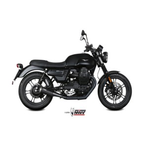 Mivv 2 Slip-On Ghibli black Moto Guzzi V7 III 2017-22