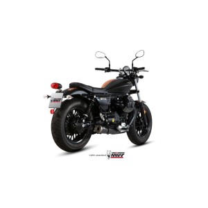 Mivv 2 Slip-On Ghibli black Moto Guzzi V9  Bobber / Roamer 2016-22