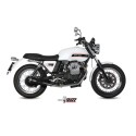 Mivv 2 Slip-On Ghibli black Moto Guzzi V7 Classic /  Special 2008-16