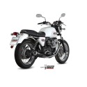 Mivv 2 Slip-On Ghibli black Moto Guzzi V7 Classic /  Special 2008-16